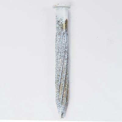 Hjz plintnagel 4.5x40mm - verzinkt staal - platkop - wit (Per 250 stuks)