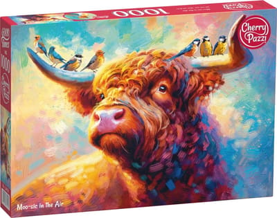 Moo-sic in the Air Puzzel 1000 Stukjes
