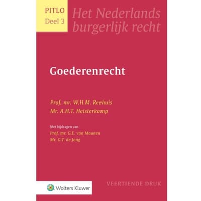 Pitlo 3 - Goederenrecht - W.H.M. Reehuis