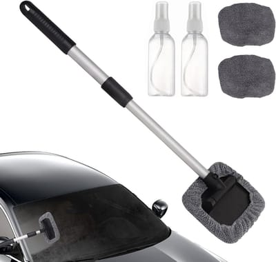 Auto Window Cleaner Tool | Opvouwbare Wasmachine, Autoruit Reinigingsborstel, voor Trailer RV Truck Automotive Sedan