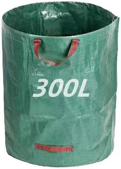 Grote Tuinafvalzakken 300 Liter - Herbruikbare Zakken met Handvatten voor Tuinafval