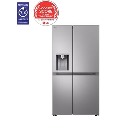 628L Amerikaanse koelkast Zilver | ThinQ™ | Uvnano™ | FRESH Converter™ - GSLE81PYBD