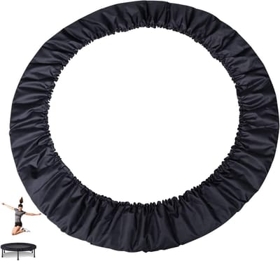 Trampoline Beschermkussen - Veiligheidspad Rand - Veilig Springen - Verdikt Oxford Weefsel - 91 cm - Zwart