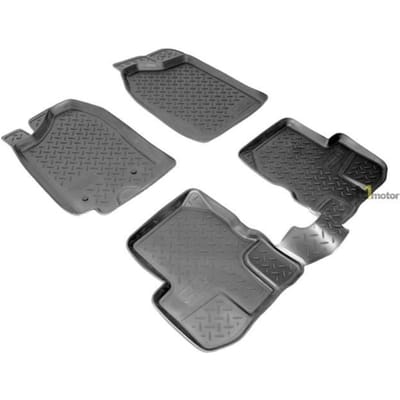NORM Liners | TPE Rubber Vloermatten Alle Seizoenen Voor Suzuki Jimny 1998-2018 zwart