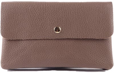 Giuliano lederen schoudertas Filou - Leer - Dames - Made in Italy - Taupe