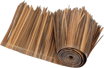 Palmrieten rollen - Strodak decoratie - Buitenruimte verfraaien - Weerbestendig en duurzaam - 1 x 0.5 meter - Natuurlijk