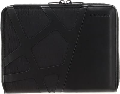 HUGO BOSS Schrijfmappen Craft Conference Folder Black Zwart