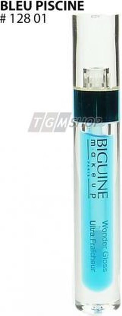 BIGUINE MAKE-UP PARIS Wonder Gloss Ultra Fraicheur Bleu Piscine  Lip gloss