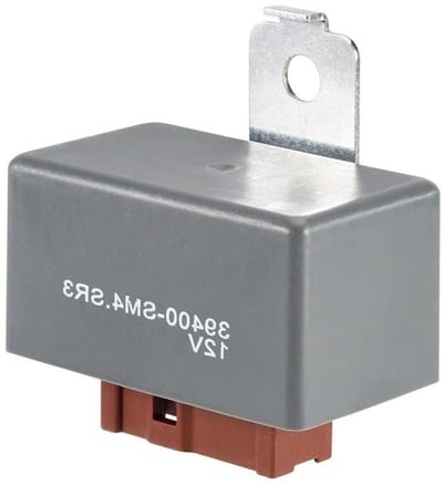 Brandstofpomp Relais - Hoofdrelais - Auto Elektronica - Geïsoleerde Circuits - 38 cm Breedte - Grijs