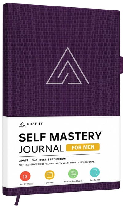 Self-Mastery Journal voor Persoonlijke Groei - Dagboek voor Dankbaarheid, Mindfulness en Productiviteit - Wekelijkse Planner voor Mannen en Vrouwen
