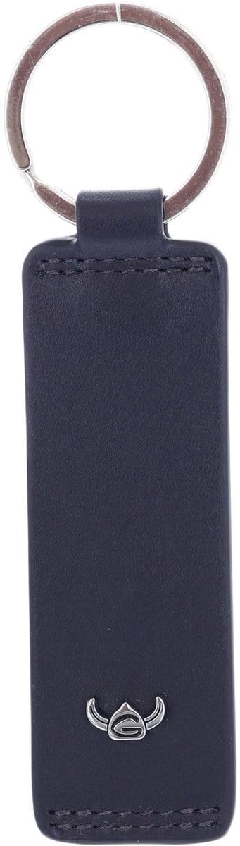 Golden Head Leren sleutelhanger Polo Schlüsselanhänger 5157 Marineblau donkerblauw