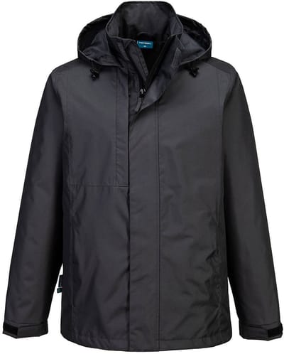 Portwest WX2 Eco Regenjack CD867 - Mol grijs - L