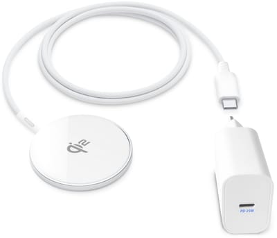 Oplader geschikt voor Apple iPhone 16, 15, 14, 13, 12 met MagSafe - 25w Snellader met usb C Oplaadkabel - 1 Meter