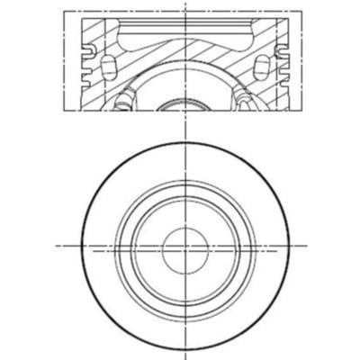 Zuiger MAHLE 028 PI 00154 000