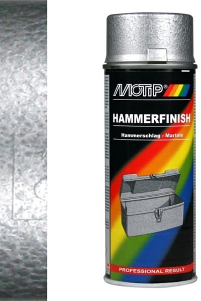 Motip Spuitbus Hamerslag - 4013 Zilver