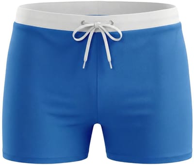 Swimshort Del Mar Blue - Maat XXL - Zwemboxer Heren Blauw - Swimwearclub