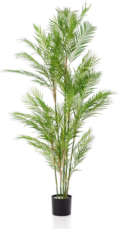 Emerald - Kunstplant Chamaedorea Palm 180cm - Kunstplant voor binnen