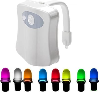 Out of the Blue - Toilet LED verlichting - met bewegingssensor - badkamerdecoratie - 8 kleuren