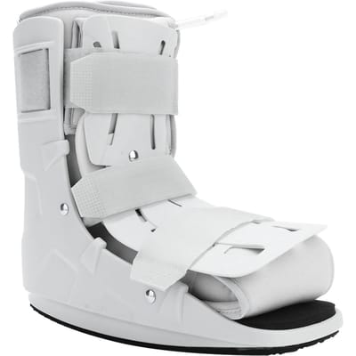 Schuim Pneumatische Looplaars Enkelband Ondersteuning Voetorthese Plantar Splint Brace XL M 38-42