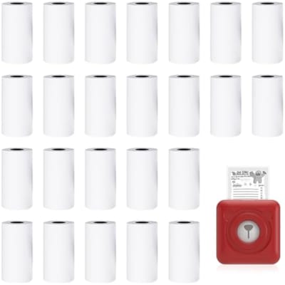 Veelzijdige thermisch papier - 24 rollen 57 30 mm voor dagelijks – s direct printen
