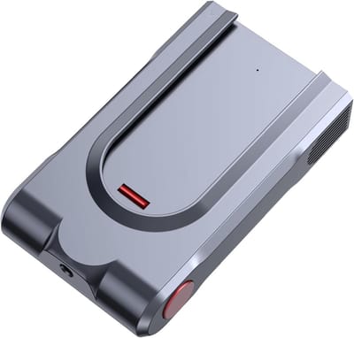 Stofzuiger Batterij - Accu Vervanging - Huishoudelijke Taken - 2200 mAh Capaciteit - 17.4 x 10.4 cm - Zwart