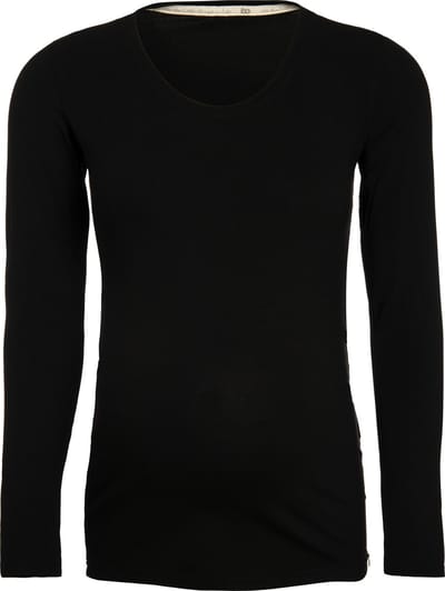 Baby's Only Zwangerschapstop lange mouw Glow - Zwangerschapsshirt gemaakt uit 96% viscose en 4% elastaan - Longsleeve dames - Zwart - S