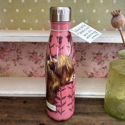 Alex Clark HIGHLAND COW WATER BOTTLE- Thermosfles Hooglander