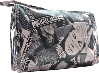 Gérard Brinard toilettas michael jackson tas roze