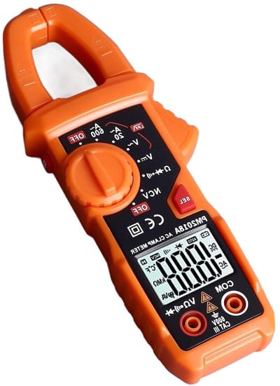 Digitale Stroomtang - Multimeter Tester - Elektrische Problemen - Nauwkeurige Metingen - Compact Ontwerp - Zwart