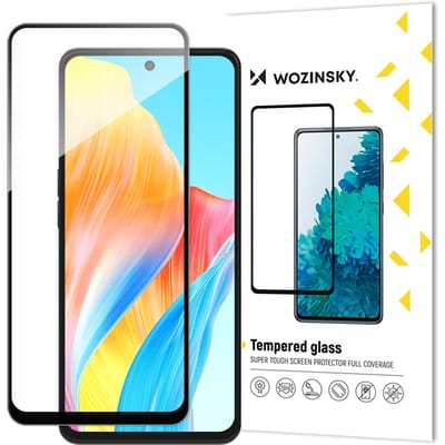 Wozinsky Serie – Gehard Glas Schermbeschermer – Realme 11 – Volledige Bedekking – 9H Hardheid