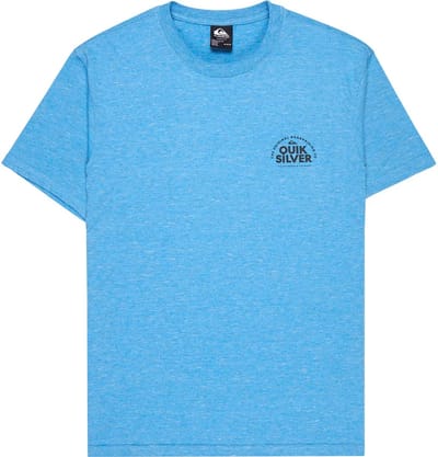 Quiksilver Dola Injected Slub T-shirt Met Korte Mouwen Blauw S Man