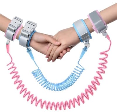 Anti-verlies riem voor kinderen - 2 stuks, 2 m, 360 graden draaibaar