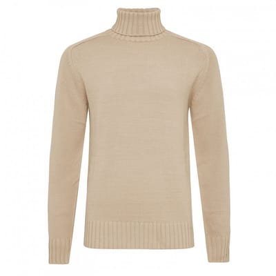 Tresanti BAIA Heavy knitted roll neck Beige (TRKWHE088 - 101)