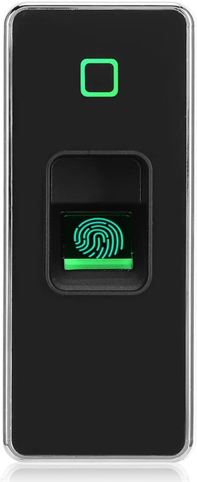 Allecto - Toegangscontroller - RFID-toegangscontrole - Waterdicht - Vingerafdrukdeuropener - Voor beveiliging - Geschikt voor bedrijven