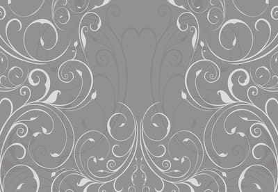 Fotobehang Swirl Pattern Grey | XL - 208cm x 146cm | 130g/m2 Vlies