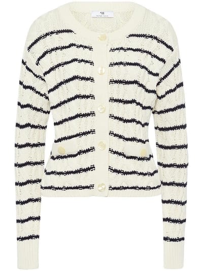 Vest ronde hals Van Peter Hahn multicolour
