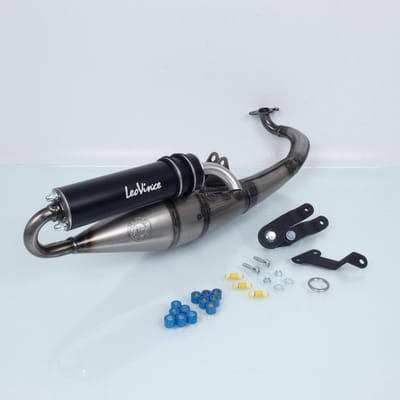 Pot échappement Leovince pour scooter Aprilia 50 Sr Stealth Lc 1998 à 2002 Neuf