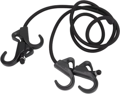 Draagbare Riemen - Touwbanden - Bagage Bevestigen - Zware Haken - 1.6 Meter - Zwart