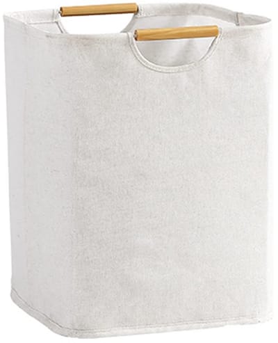 Dailygoods - Opvouwbare Wasmand met Handgrepen - 36 Liter Beige