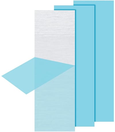 3 Stuks Aluminium Plaat 6061 T651 - 101x304x1mm - Geborsteld en Beschermfolie