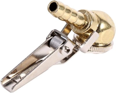 Dailygoody - Bandeninflator - Professionele bandenpomp met drukmeter - Compact en gebruiksvriendelijk - Inclusief aansluittool - Ideaal voor auto en f.