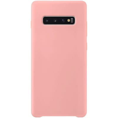 Samsung Galaxy S10 Siliconen Back Cover ? Pink sand