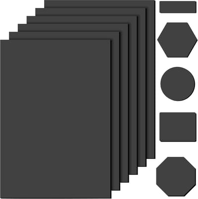 Pack of 6 Non-Slip Rubber Pads Self Adhesive Black Furniture Floor Protection for Stoppers Furniture Protection 6 x 4 - ShopVlot