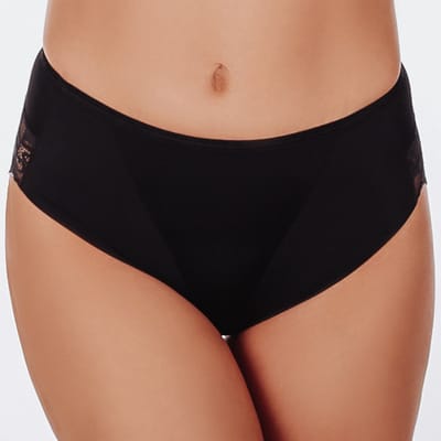 FUNNY DAY Dames Slip FLORENCE - Zwart - Maat S - Met kant