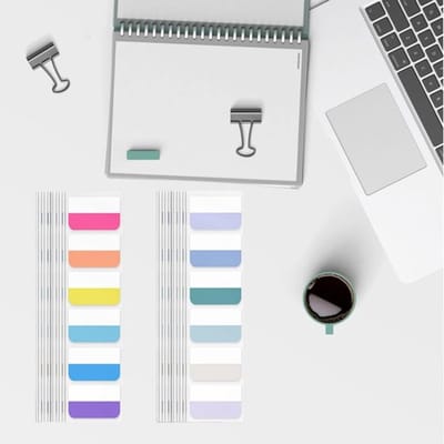 Allecto - Plaktabbladen - zelfklevend - voor documenten - index tabs