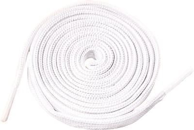 Platte witte veters - Witte veters - 120CM - Plat - White laces - 1 paar - Unisex - CHPN