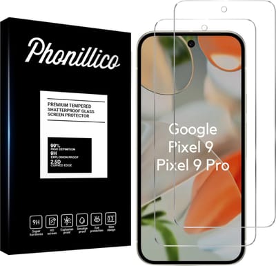 Screenprotector voor Google Pixel 9 / 9 Pro - 2 stuks Beschermglas van glas Transparante glazen schermbeschermfolie