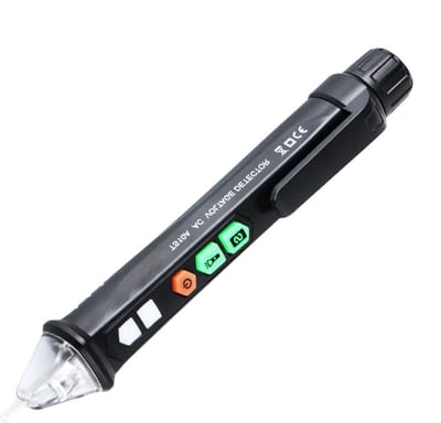 Spanningstester Pen - Spanningszoeker Draadloos - Circuit Onderhoud - Contactloze Meting - 16 cm Lengte - Geel