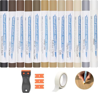 DailySupplies® Laminaat Reparatieset - Laminaatvuller - Vuller - Stiften Set