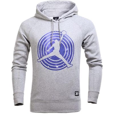 Jordan Air Jordan 11 Sweat à capuche en polaire Décontracté Sport Polaire Doublé Pull S white